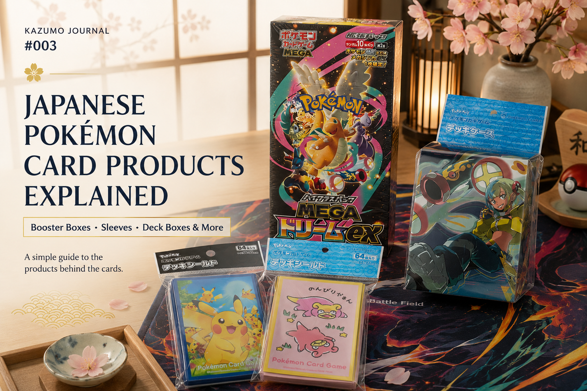 Japanese Pokémon Card Products Explained
