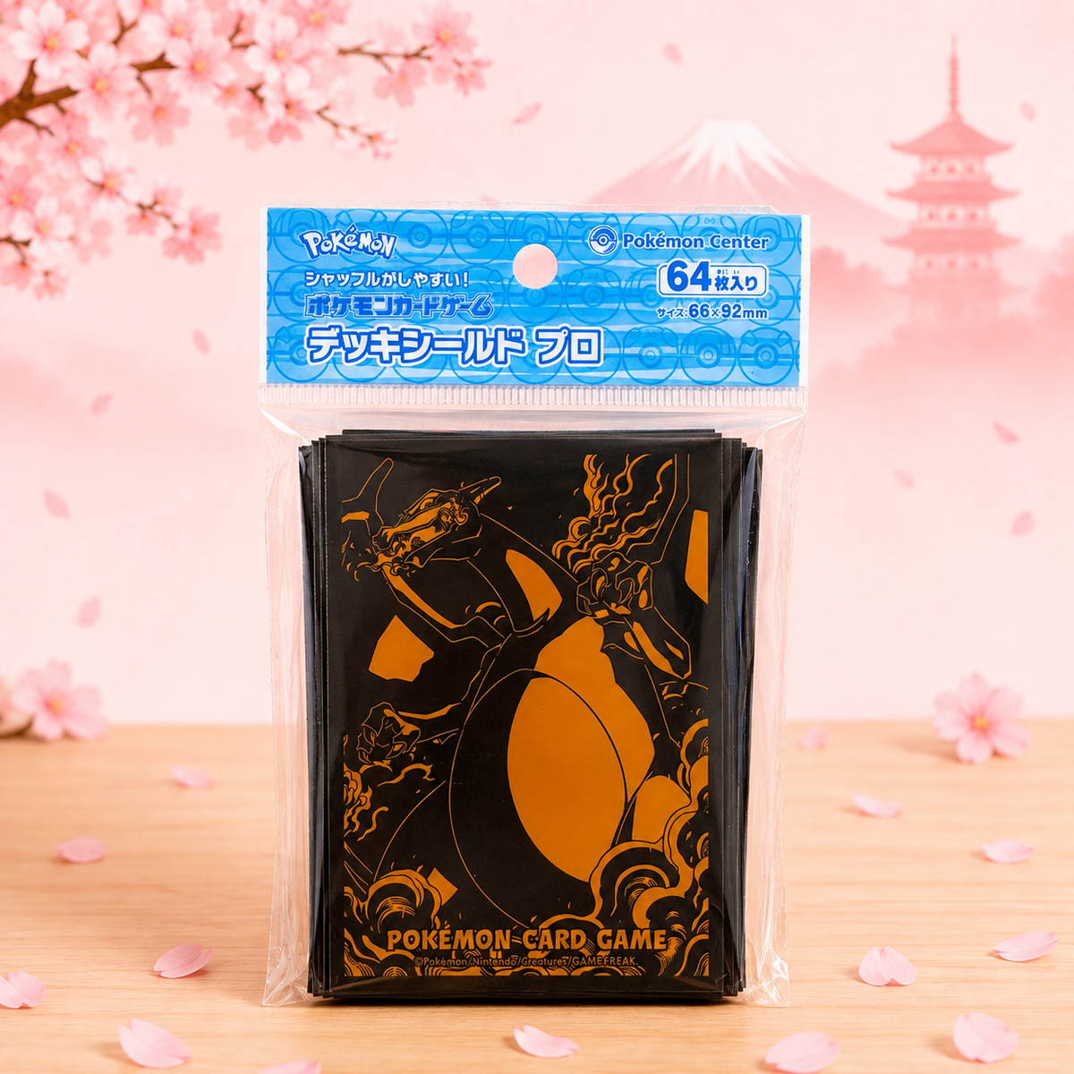 Pokémon TCG: Charizard Card Sleeves Pro (64 Sleeves)