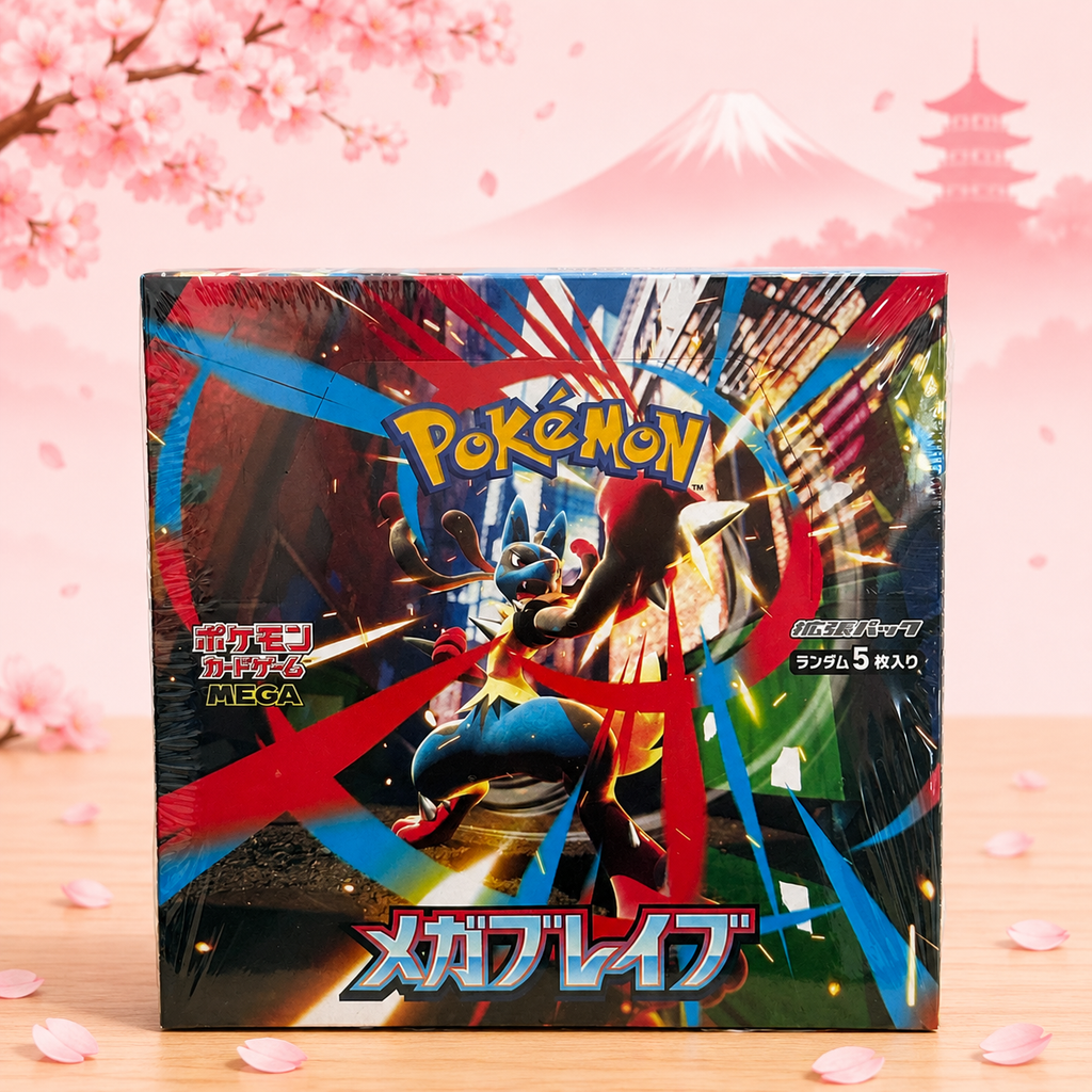 Pokémon TCG: Mega Brave (M1L) Booster Box (Japanese version)